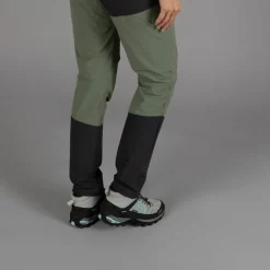 Pantaloni trekking ginocchia rinforzate da donna