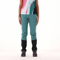 Pantaloni trekking ginocchia rinforzate da donna