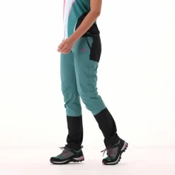 Pantaloni trekking ginocchia rinforzate da donna