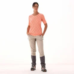 Pantaloni trekking ginocchia rinforzate da donna