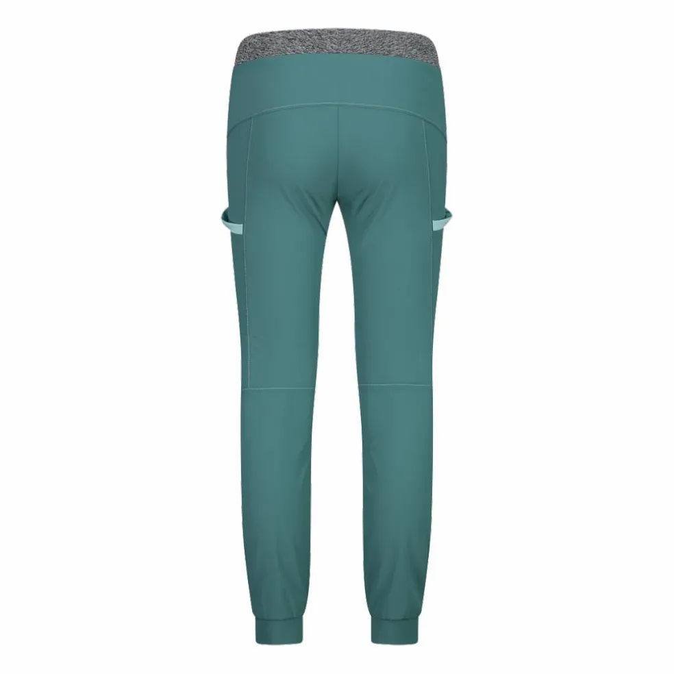 Pantaloni trekking in poliestere leggero stretch da bambina