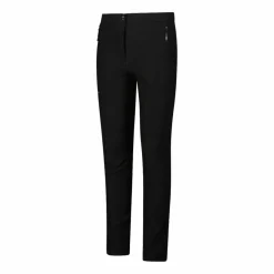 Pantaloni trekking in poliestere elasticizzato da bambina