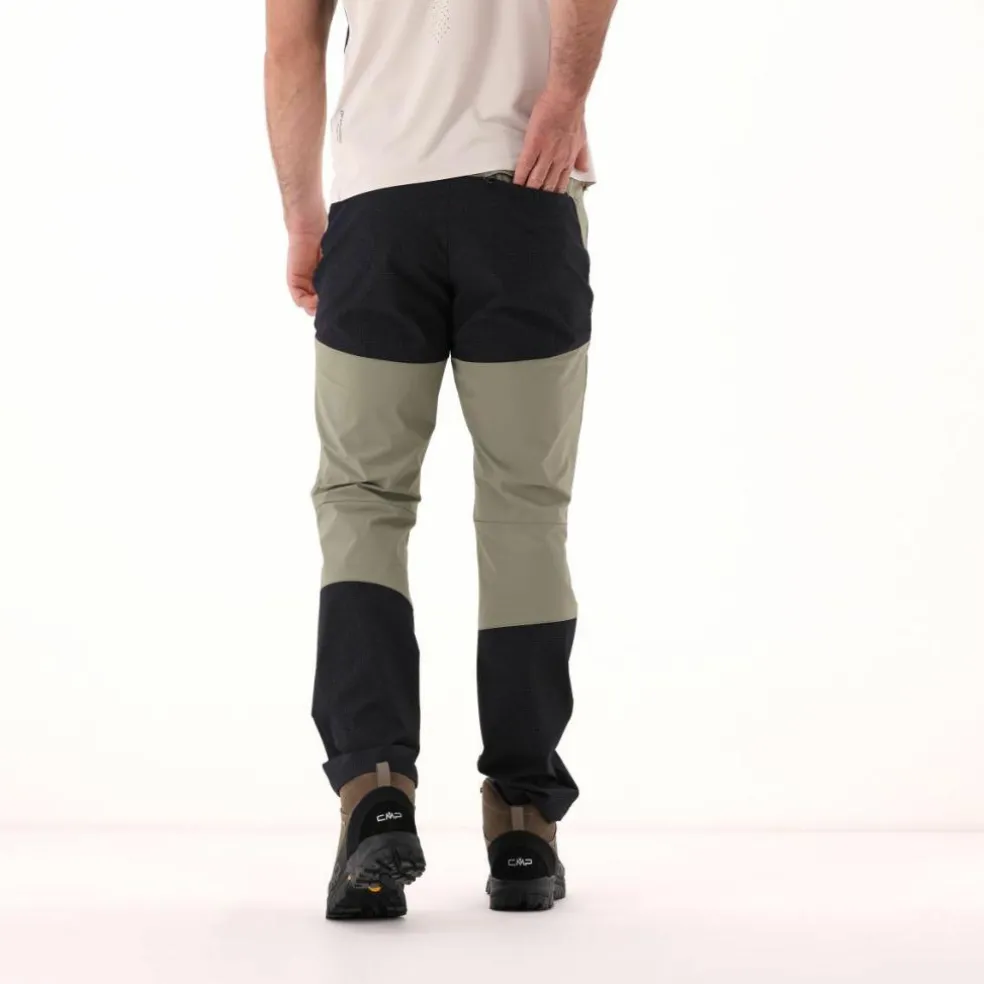 Pantaloni trekking uomo in elastico in 4 direzioni
