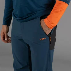 Pantaloni trekking uomo in elastico in 4 direzioni