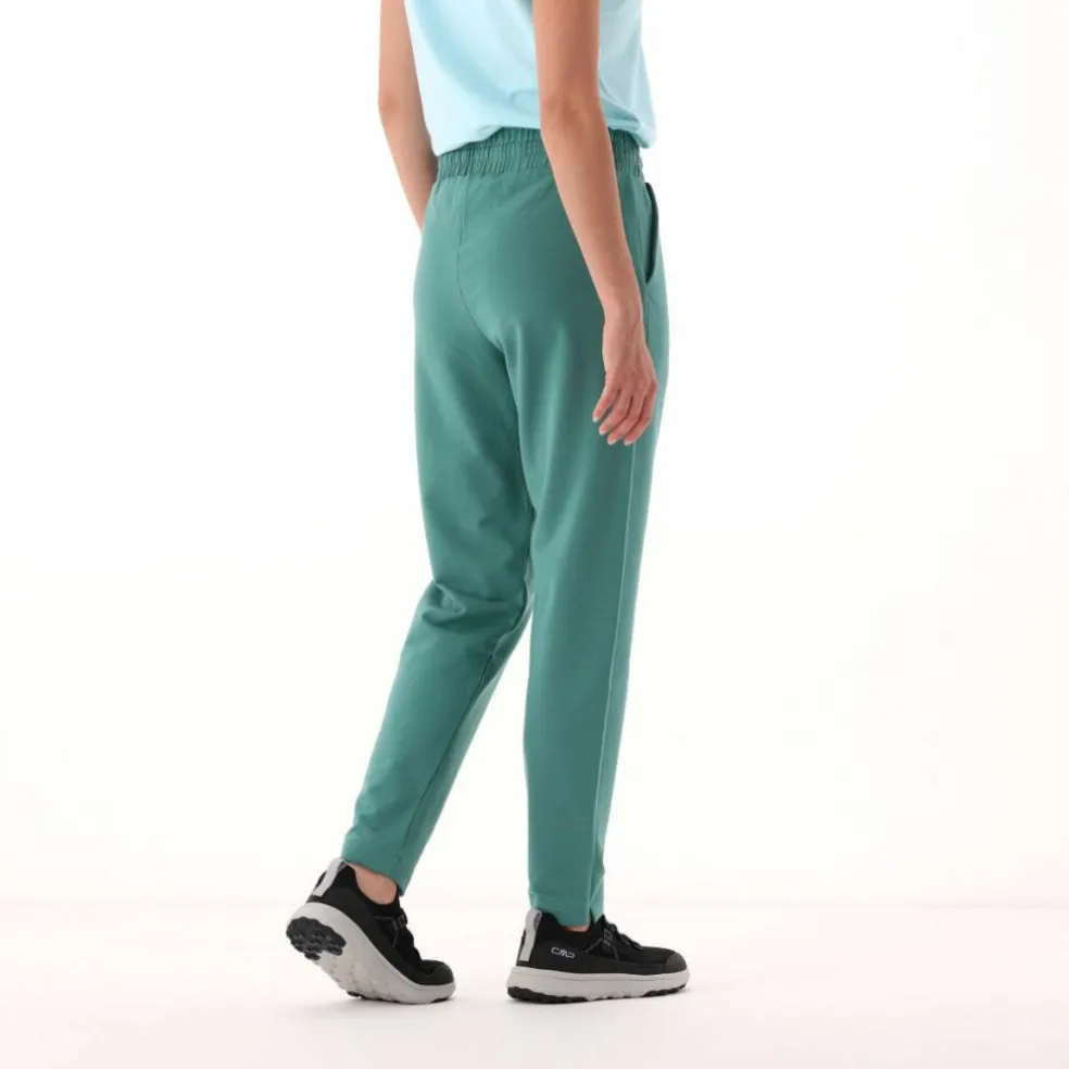 Pantaloni tuta da donna in tessuto elasticizzato french terry