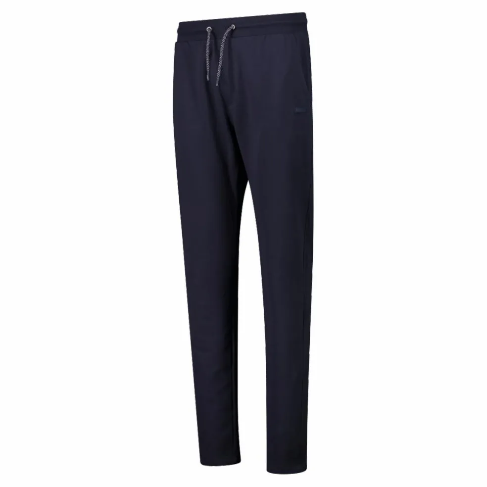 Pantaloni tuta da uomo in tessuto elasticizzato french terry