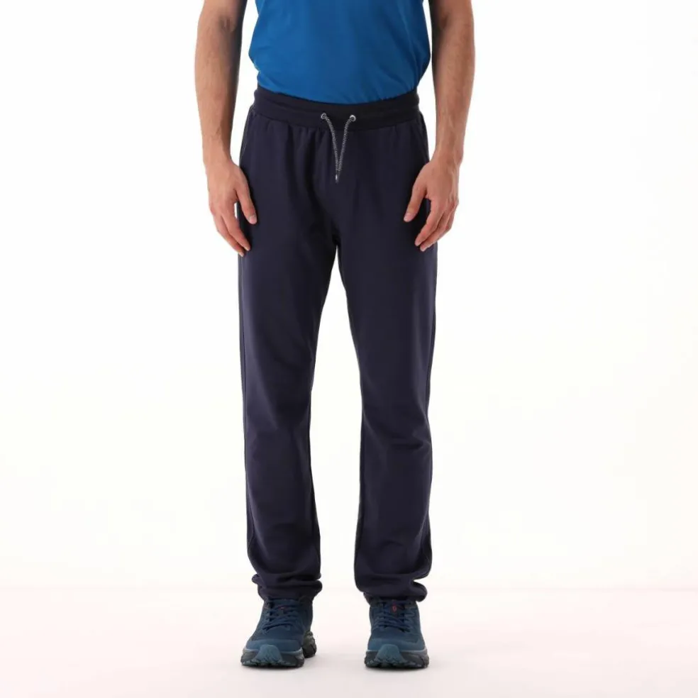 Pantaloni tuta da uomo in tessuto elasticizzato french terry