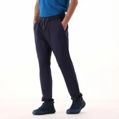 Pantaloni tuta da uomo in tessuto elasticizzato french terry