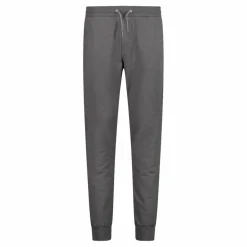 Pantaloni tuta da uomo in tessuto elasticizzato con polsino