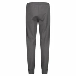 Pantaloni tuta da uomo in tessuto elasticizzato con polsino