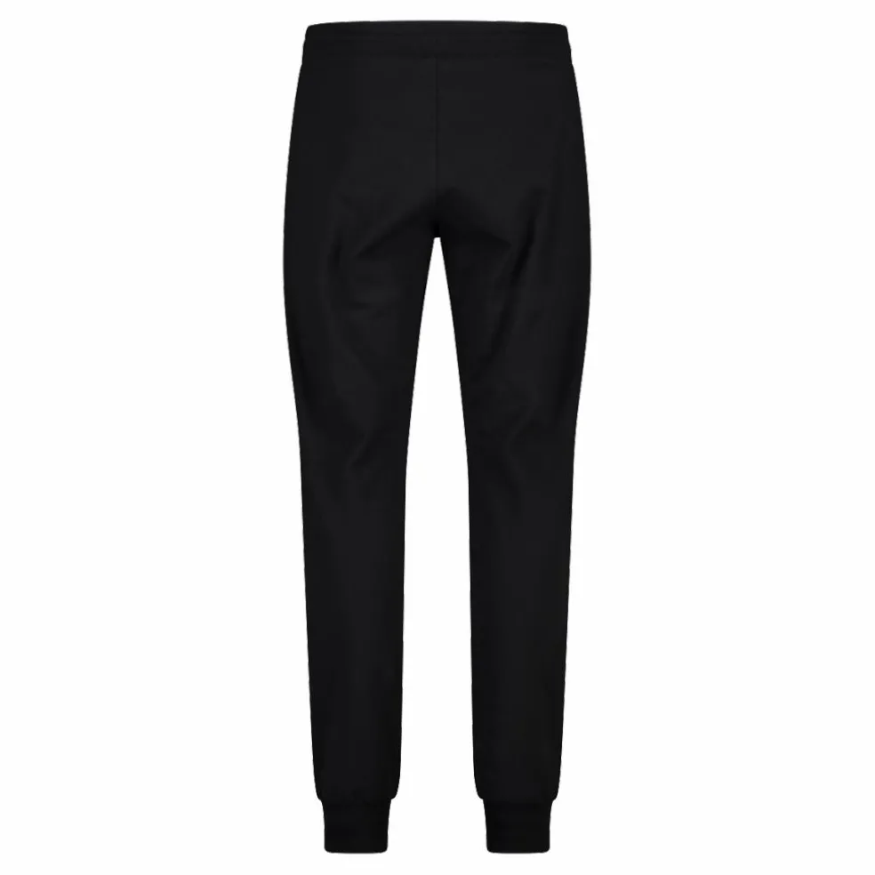 Pantaloni tuta da uomo in tessuto elasticizzato con polsino