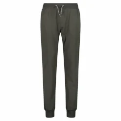 Pantaloni tuta da uomo in tessuto elasticizzato con polsino