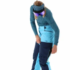 Pantaloni Unlimitech da sci in twill da donna
