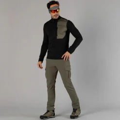 Pantaloni Unlimitech trekking da uomo con tasche laterali
