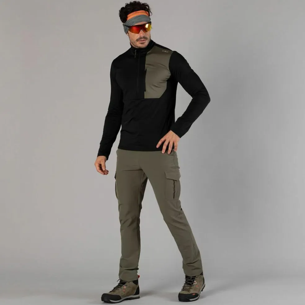 Pantaloni Unlimitech trekking da uomo con tasche laterali