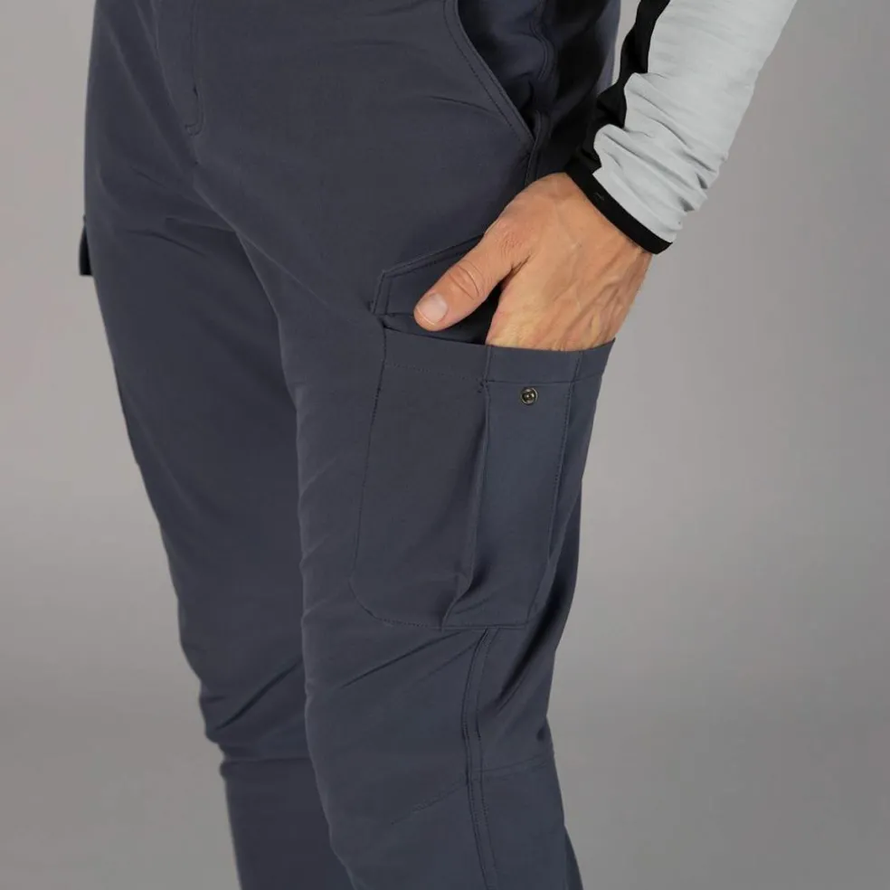Pantaloni Unlimitech trekking da uomo con tasche laterali
