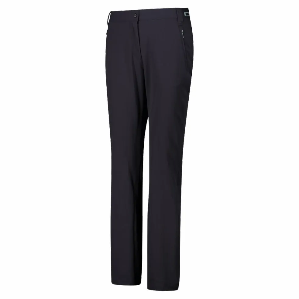 Pantaloni Unlimitech trekking da donna in tessuto ripstop con tasche laterali