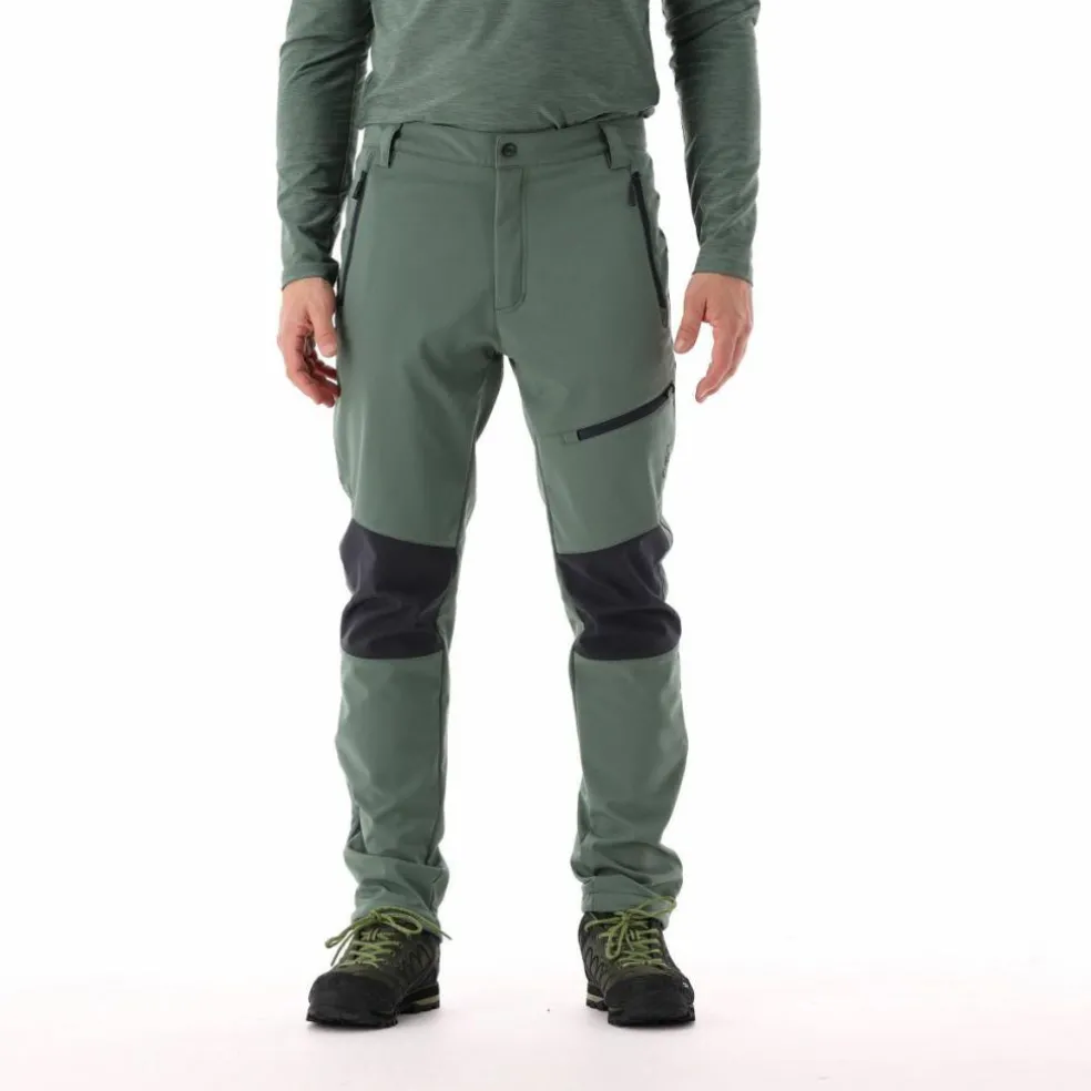 Pantaloni uomo in softshell slim fit