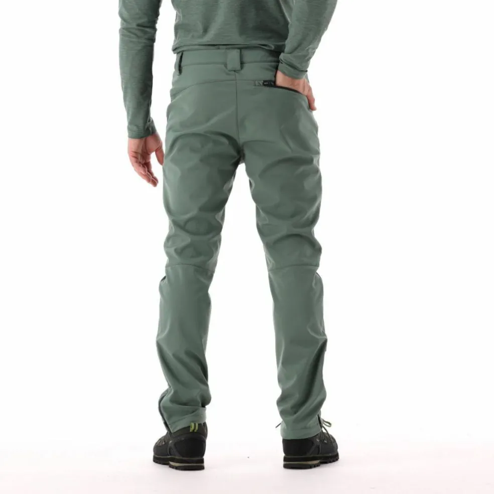Pantaloni uomo in softshell slim fit