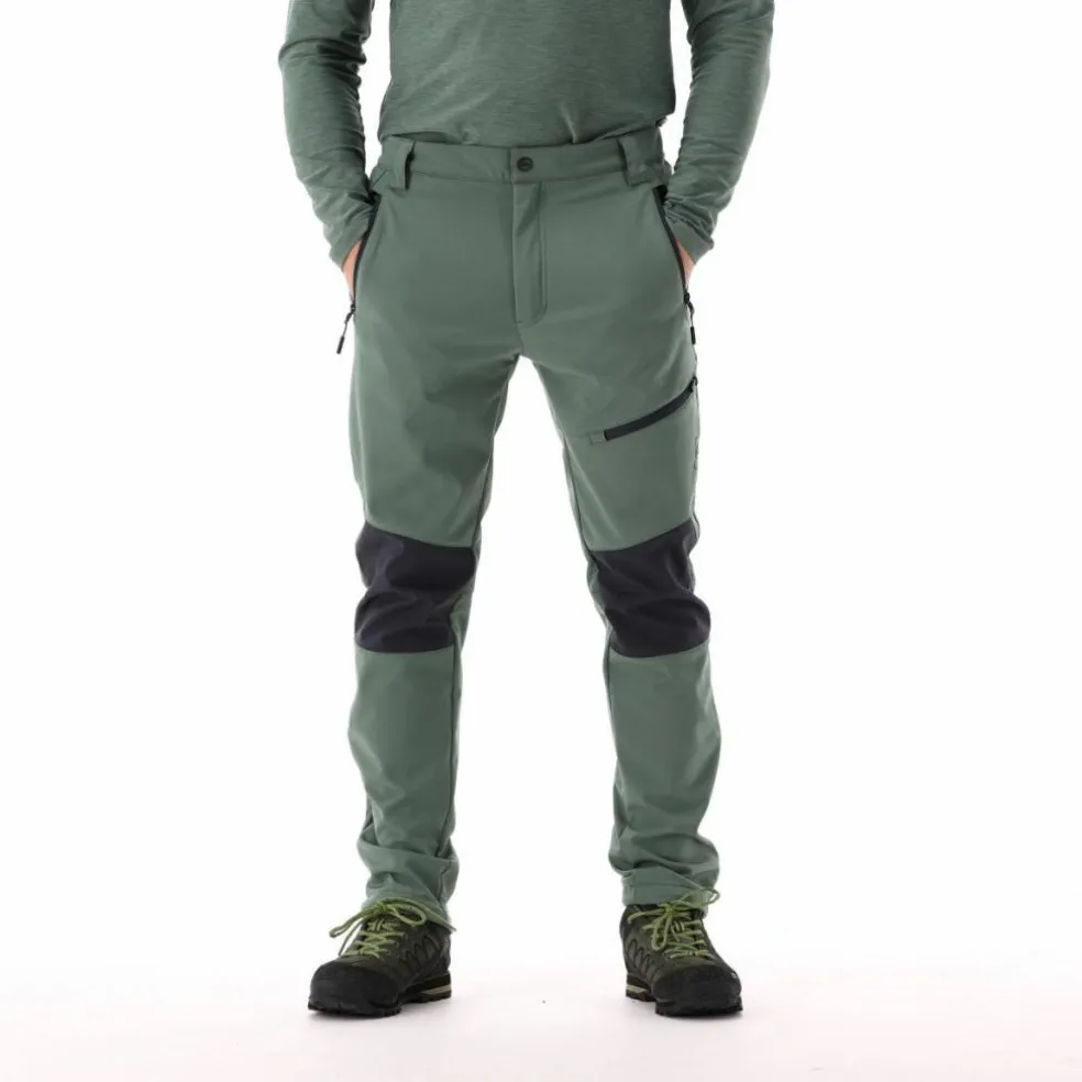 Pantaloni uomo in softshell slim fit