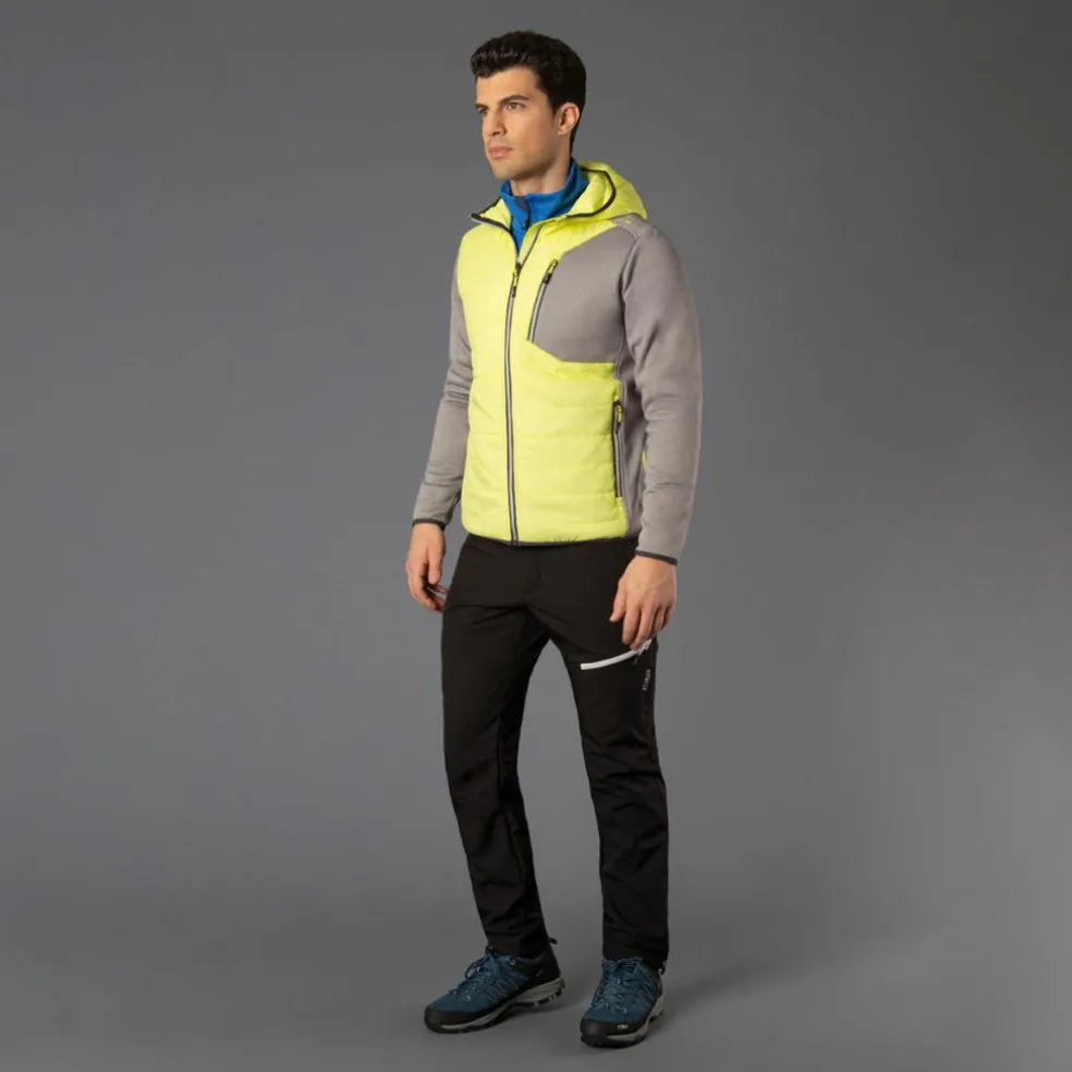 Pantaloni uomo in softshell slim fit