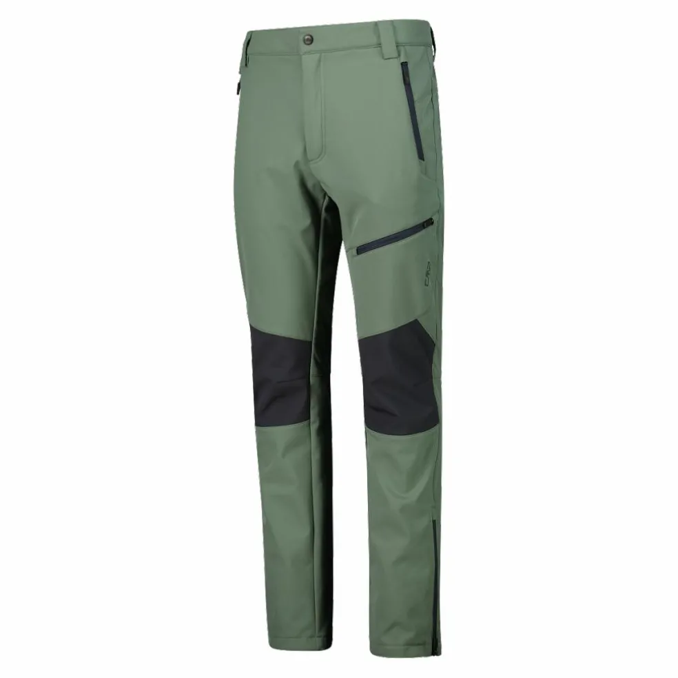 Pantaloni uomo in softshell slim fit