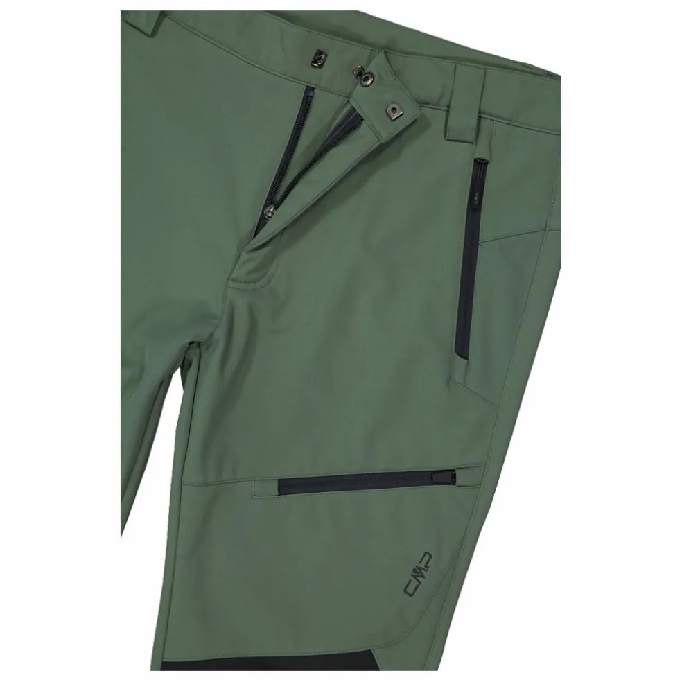 Pantaloni uomo in softshell slim fit
