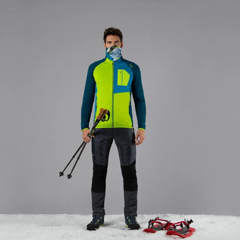 Pantaloni uomo multifunzionale imbottiti con PrimaLoft