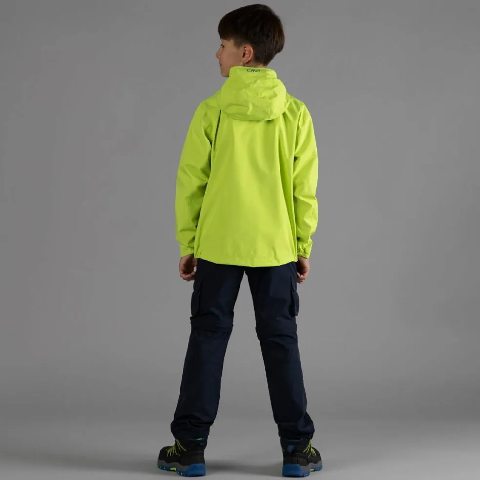 Pantaloni zip off cargo con tasconi laterali stretch da bambino