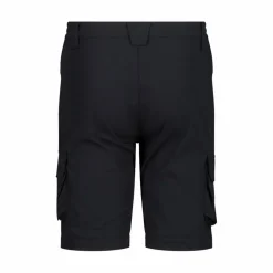 Pantaloni zip off cargo con tasconi laterali stretch da bambino