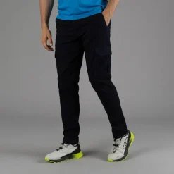 Pantaloni zip off con tasconi laterali stretch da uomo