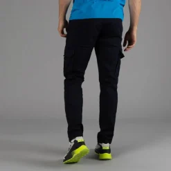 Pantaloni zip off con tasconi laterali stretch da uomo