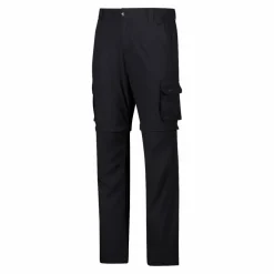 Pantaloni zip off con tasconi laterali stretch da uomo