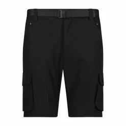 Pantaloni zip off con tasconi laterali stretch da uomo