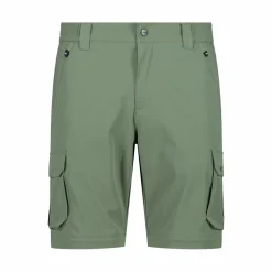 Pantaloni zip off con tasconi laterali stretch da uomo