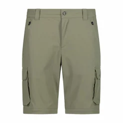 Pantaloni zip off con tasconi laterali stretch da uomo