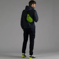 Pantaloni zip off con tasconi laterali stretch da uomo
