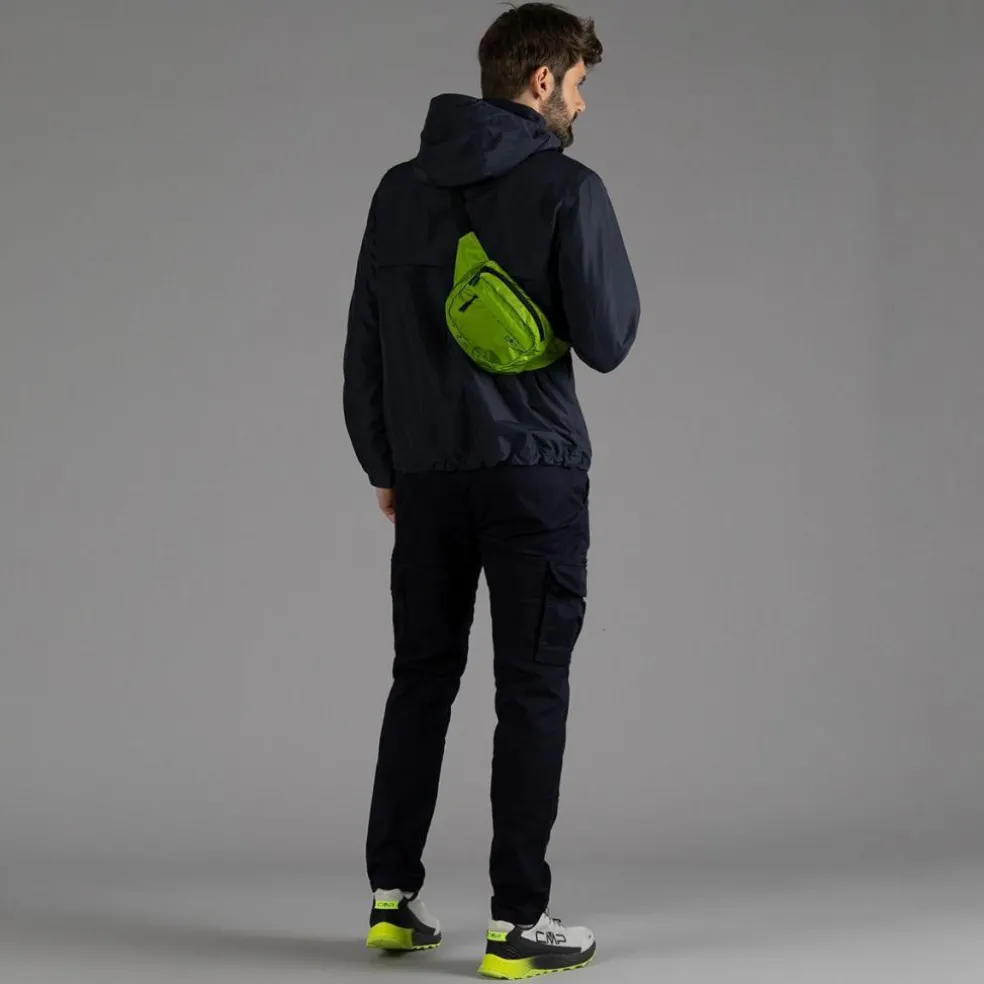 Pantaloni zip off con tasconi laterali stretch da uomo