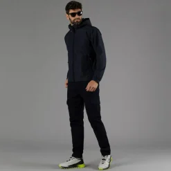 Pantaloni zip off con tasconi laterali stretch da uomo