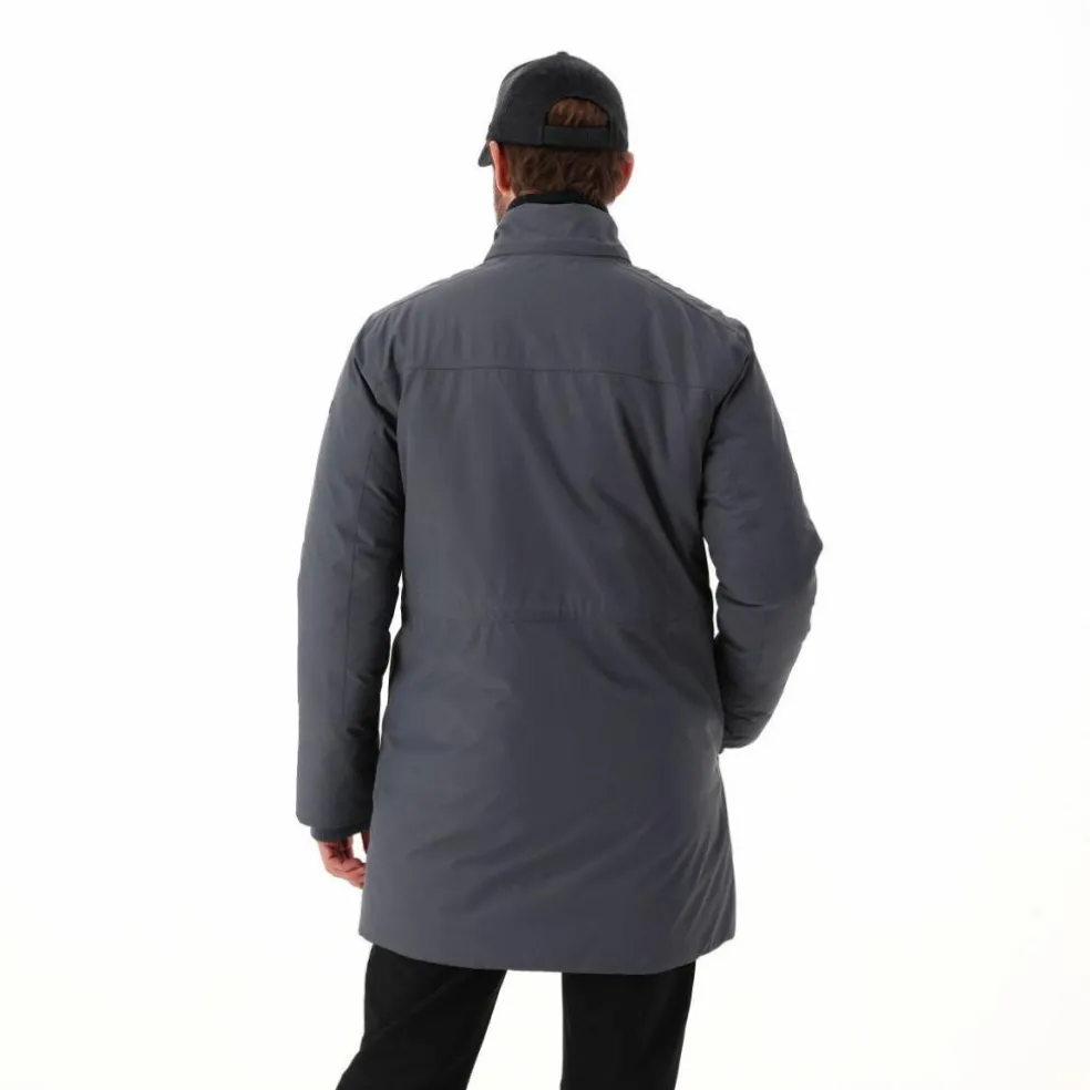 Parka imbottito da uomo con cappuccio