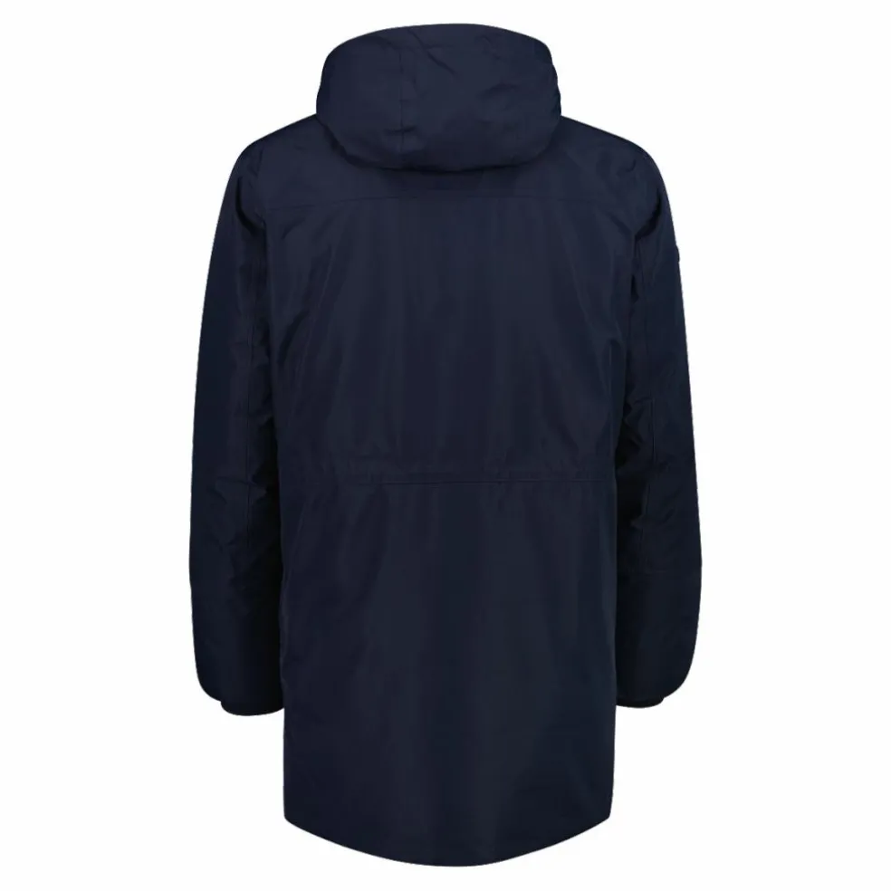 Parka imbottito da uomo con cappuccio