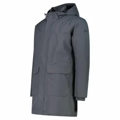 Parka imbottito da uomo con cappuccio