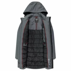Parka imbottito da uomo con cappuccio