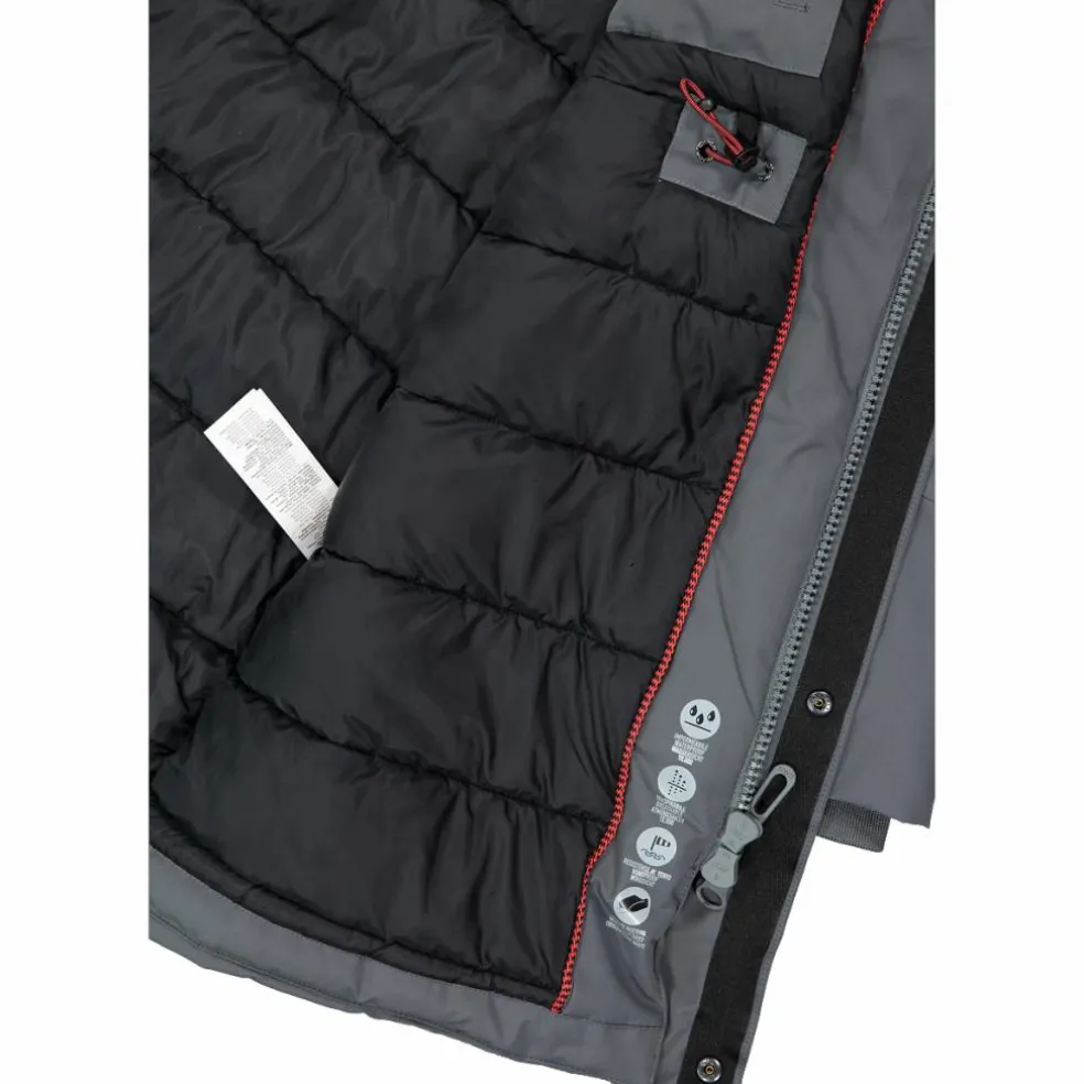 Parka imbottito da uomo con cappuccio