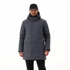Parka imbottito da uomo con cappuccio