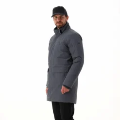 Parka imbottito da uomo con cappuccio