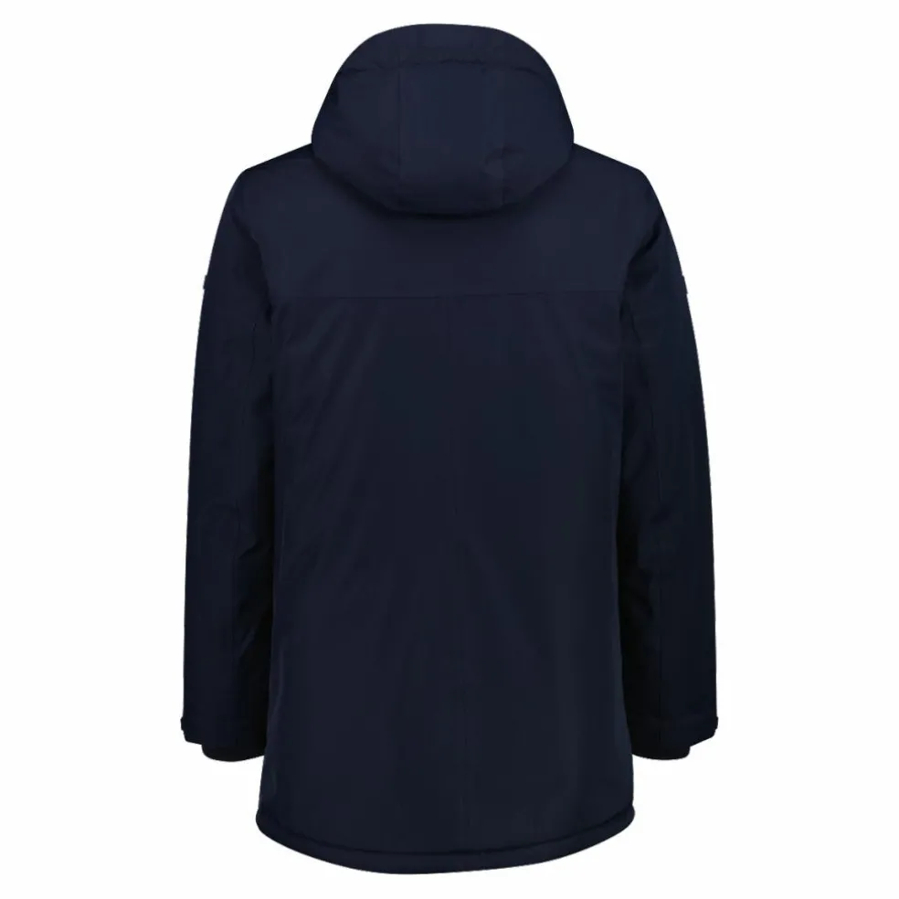 Parka imbottito da uomo con cappuccio