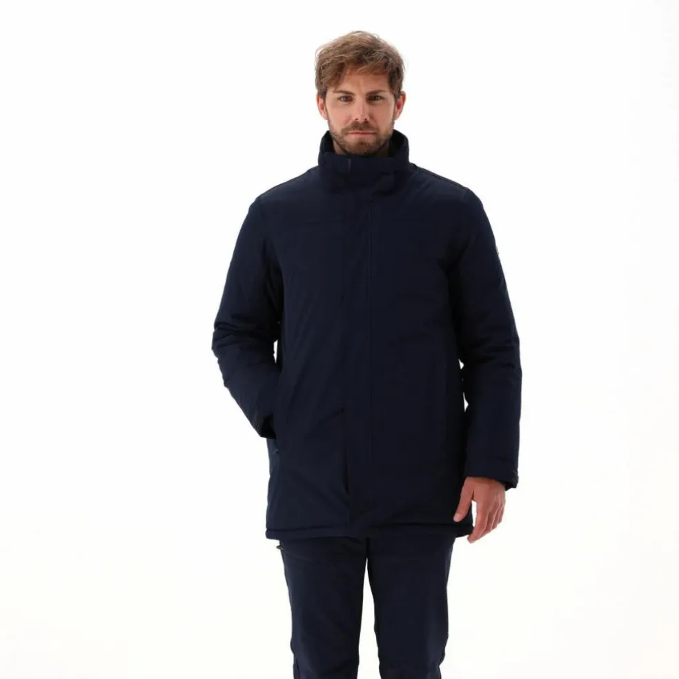 Parka imbottito da uomo con cappuccio