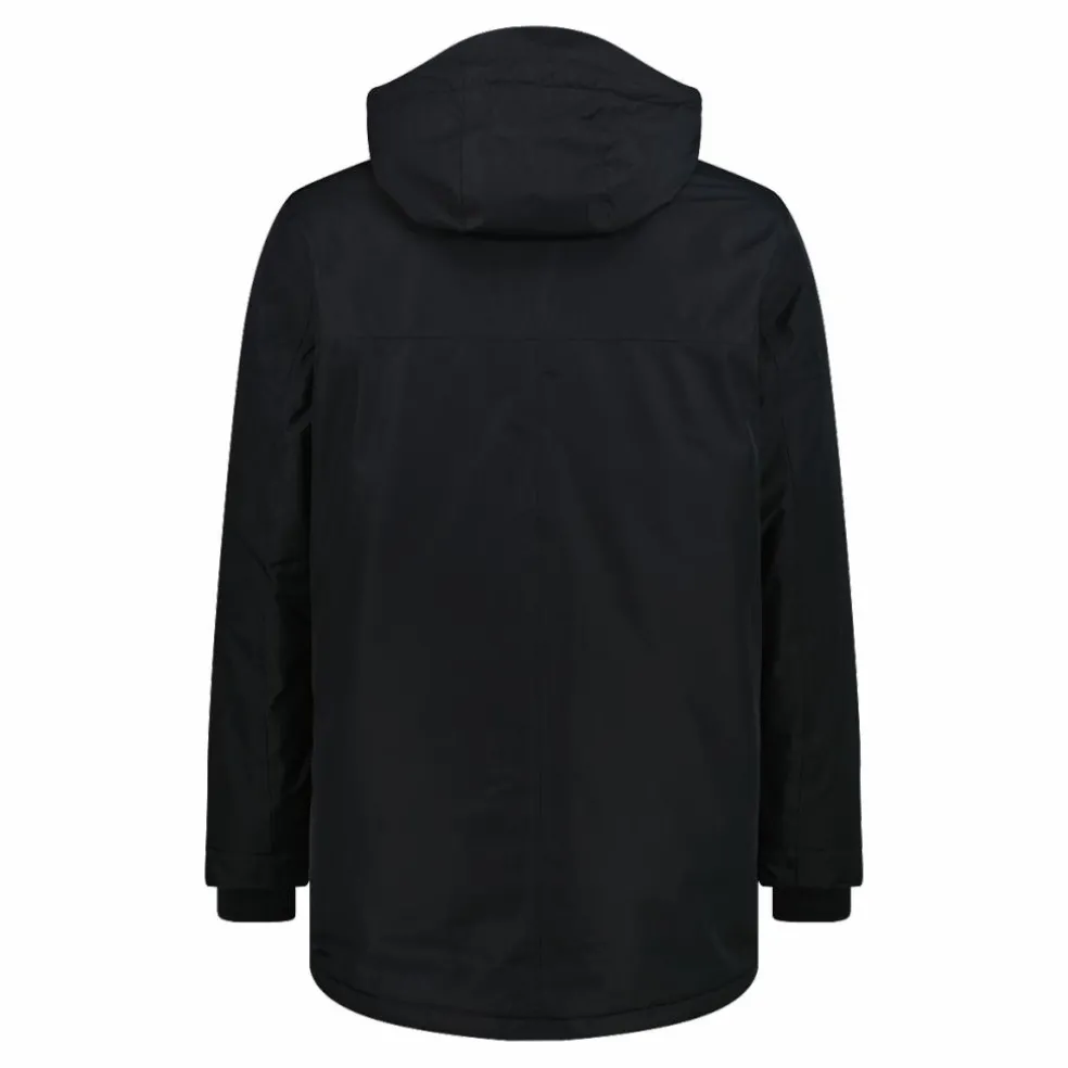 Parka imbottito da uomo con cappuccio