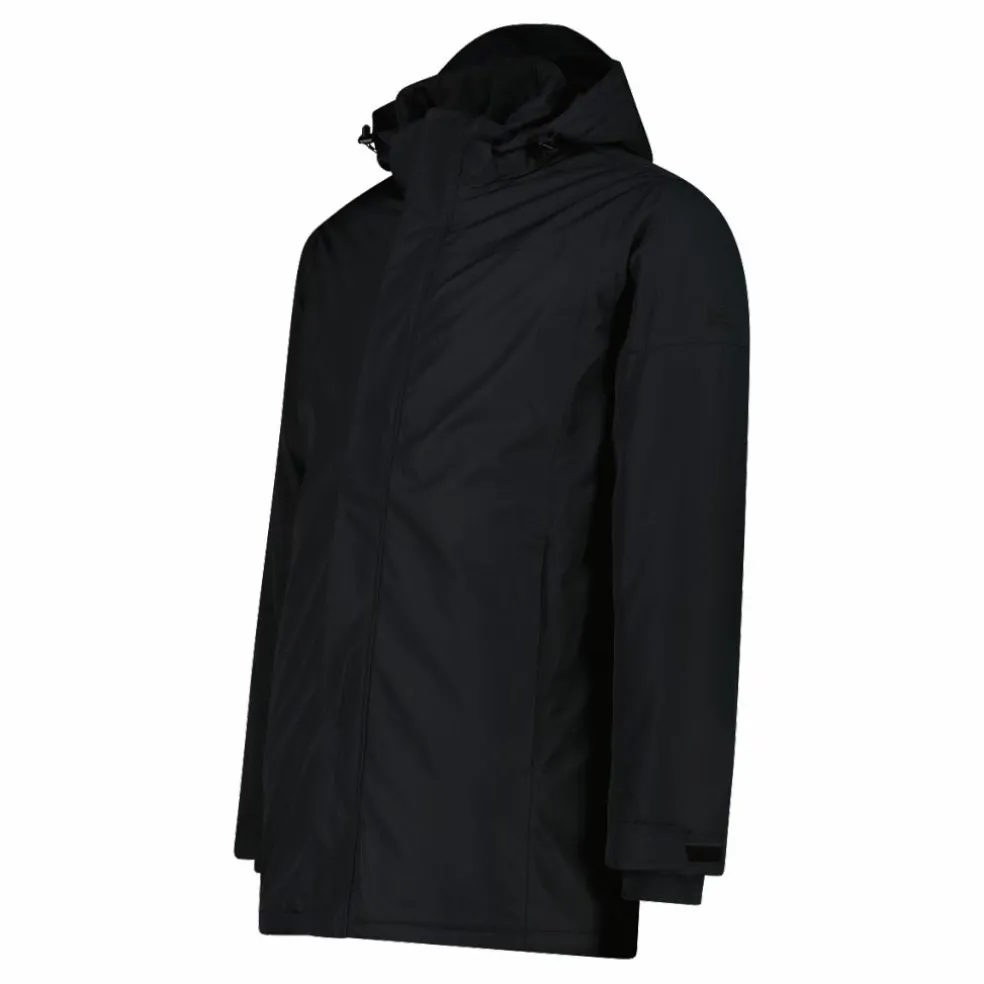 Parka imbottito da uomo con cappuccio